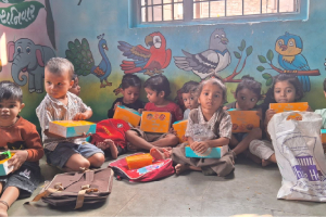 Aanganwadi Food Distribution